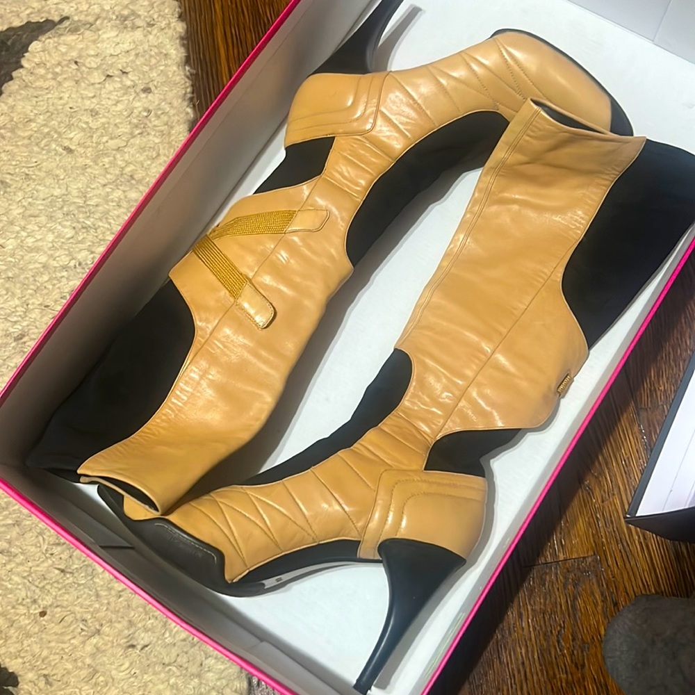 Nike air X Cole Haan moto boots.